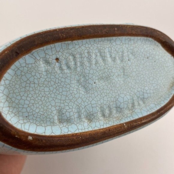 Vintage Mohawk‎ Liqueur  R-4 Blue Decanter Ceramic Pottery Jug No Stopper - Picture 6 of 9